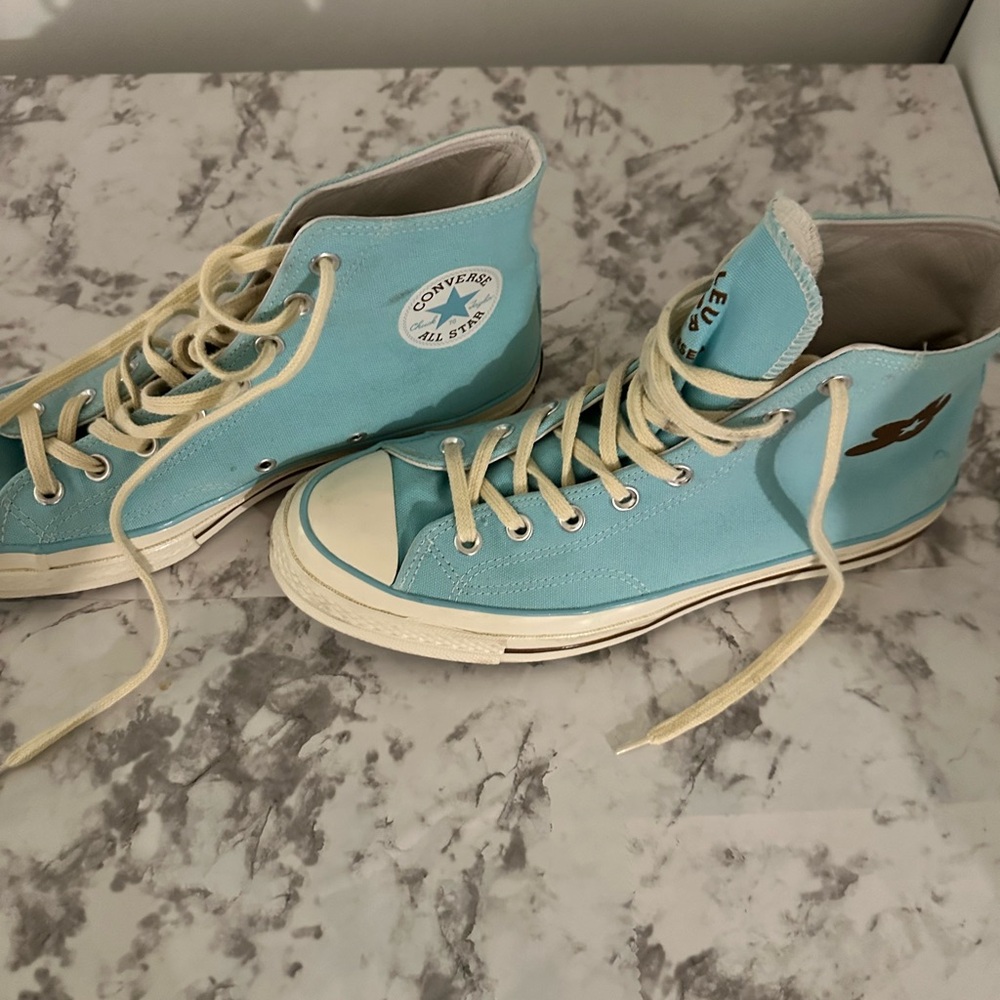 Converse High-Top Sneakers in Blue